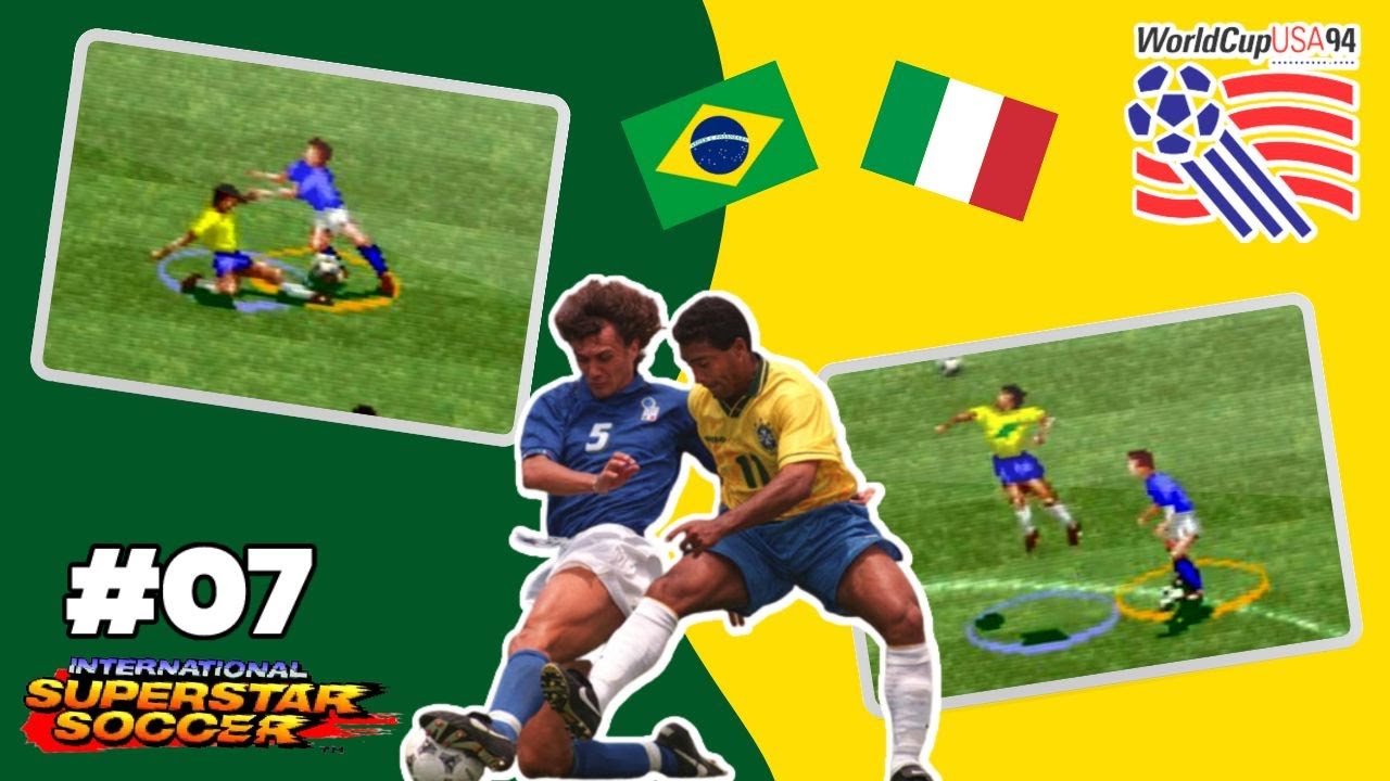 SIMULANDO Brasil x Itália - FINAL COPA DO MUNDO 1994 / INTERNATIONAL SUPERSTAR SOCCER - SNES