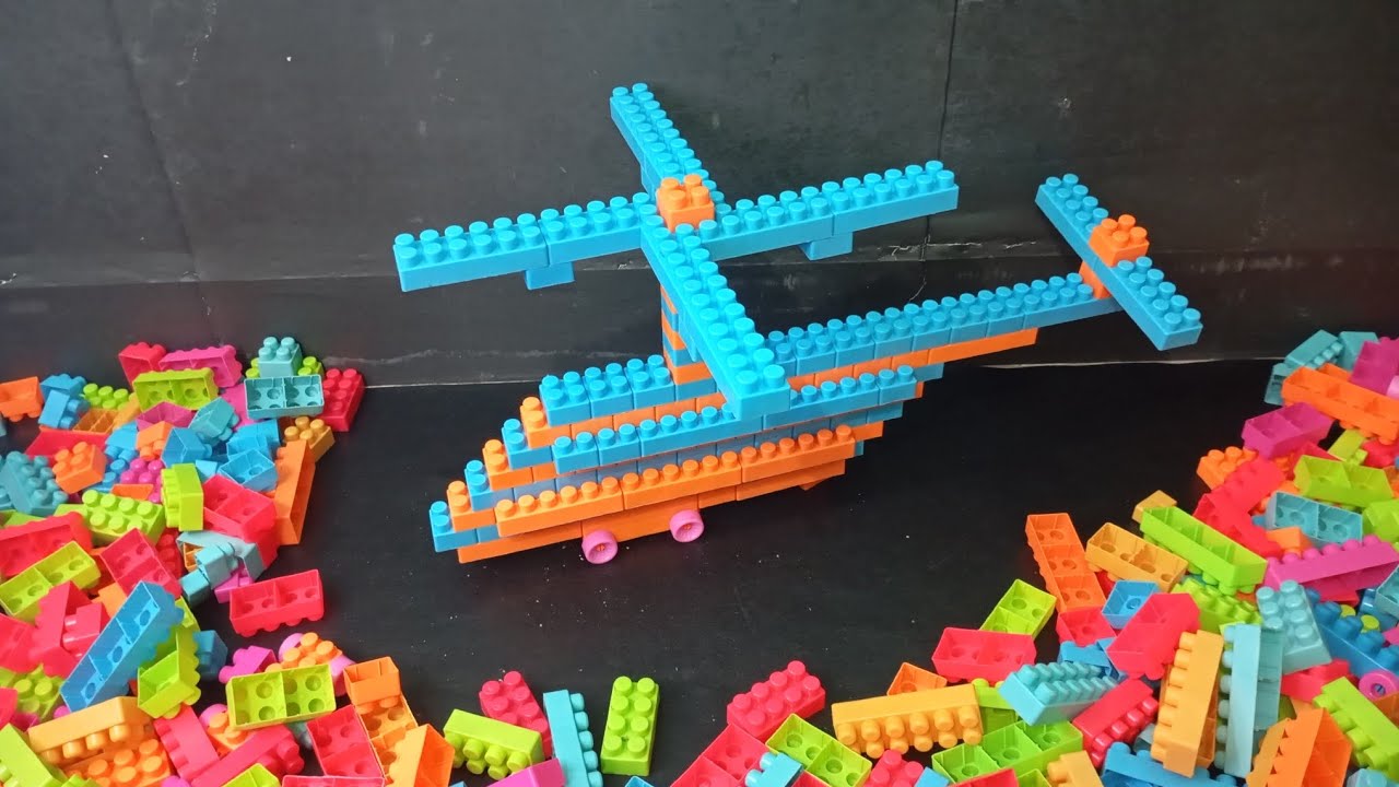 Satisfying DIY Helicopter Build | ASMR Building Blocks #buildingblocks