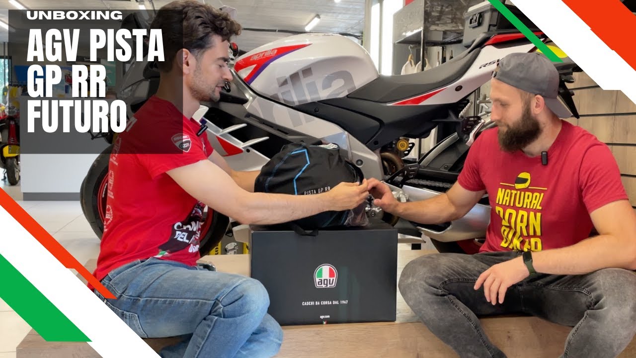 Przyszłość dzieje się dziś! - Unboxing AGV Pista GP RR Futuro 2023