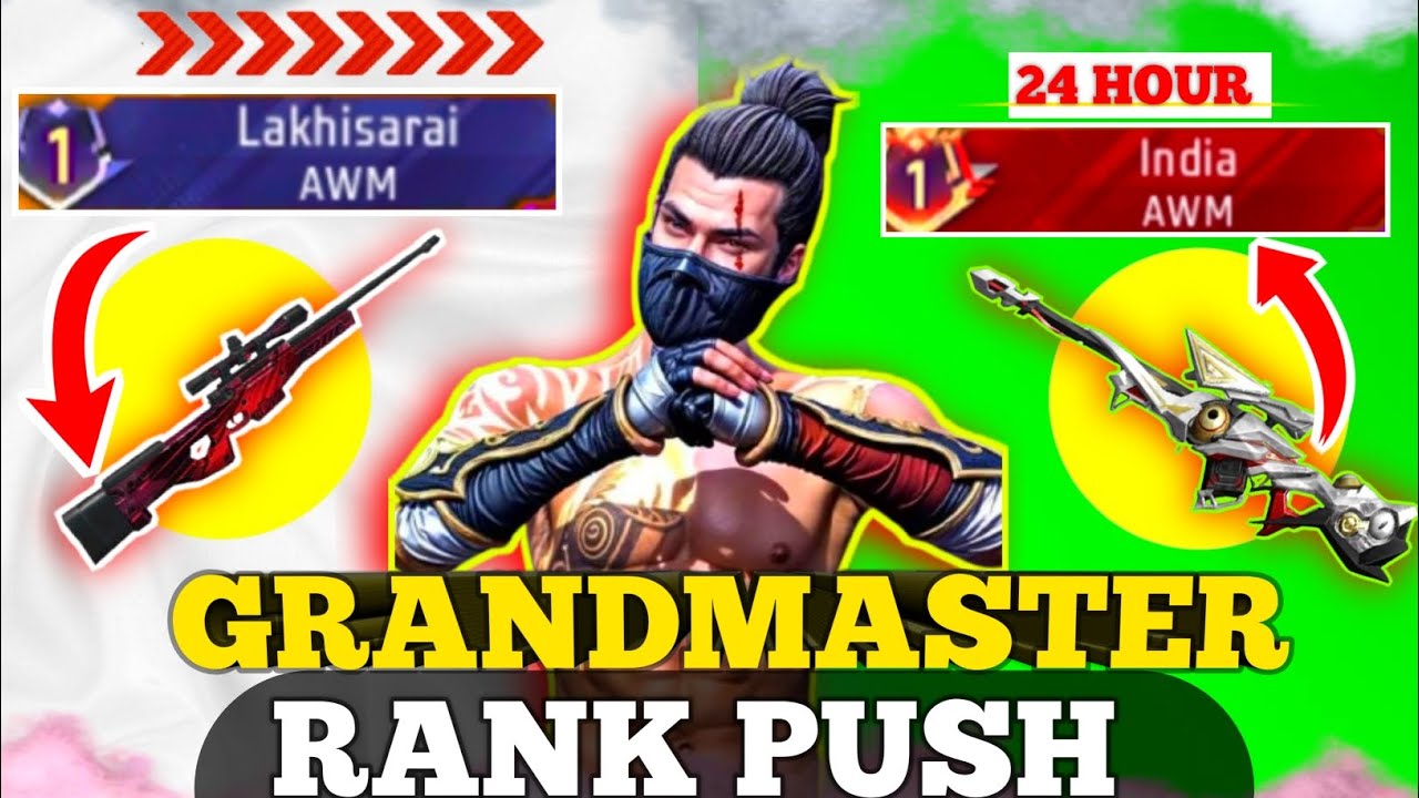 AWM reason top-1 ✅ weapon glory push | in cs Rank #freefiremax