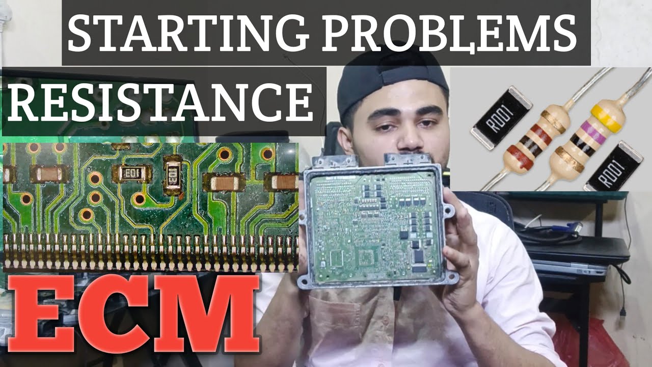 ECM TRAINING CLASS #11.CHEAK ALL RESISTANCE IN ECM (Part 2)