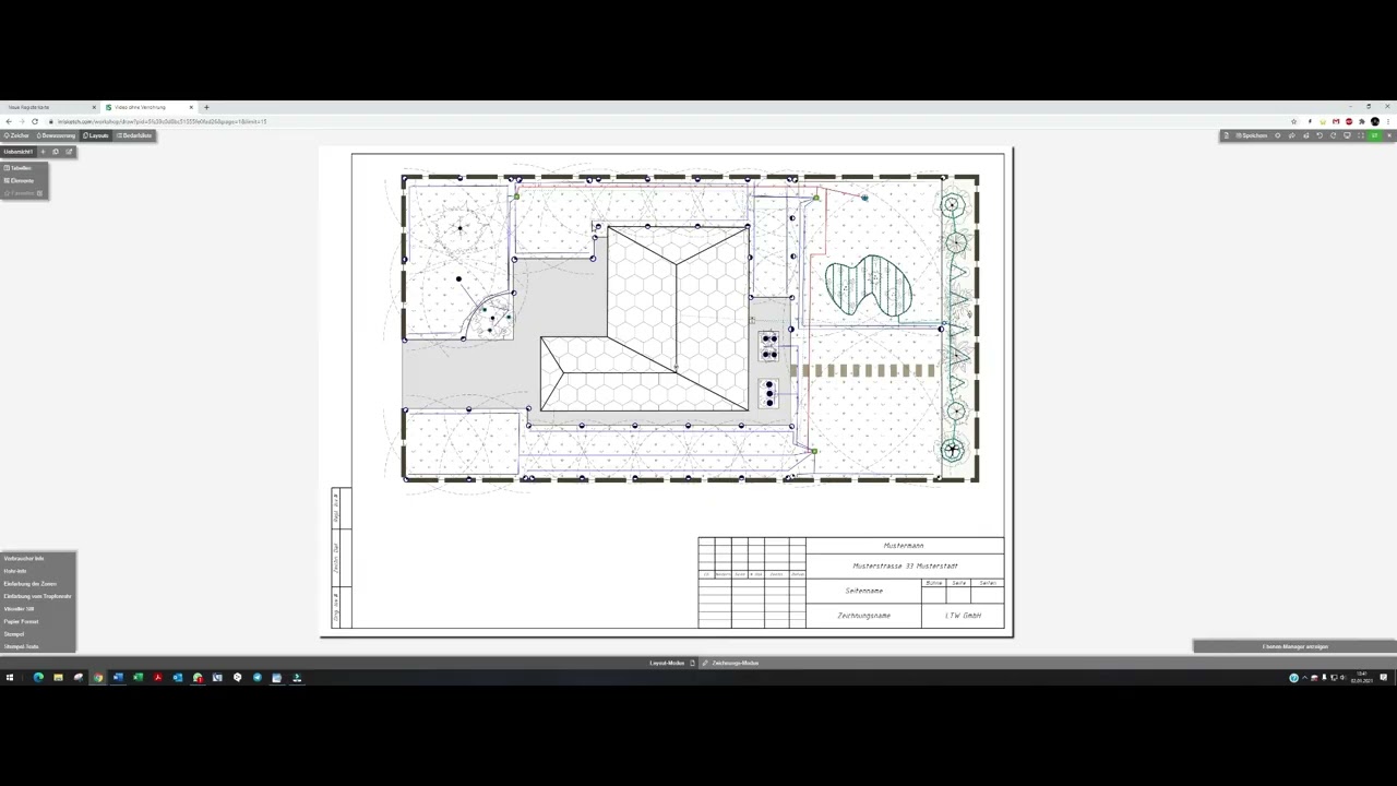 IRRISketch 7 Layout