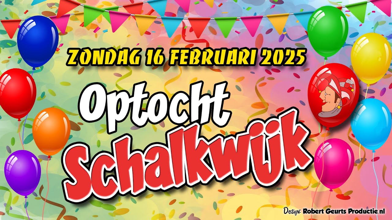 Optocht Schalkwijk 16 februari 2025 (Platneuzen)