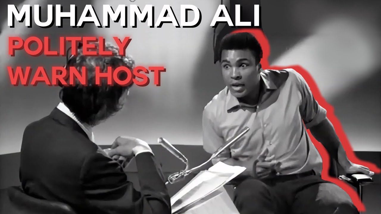 Muhammad Ali Politely Warn Host | Why's Everything White And White Devil With Cathal OShannon (1972)