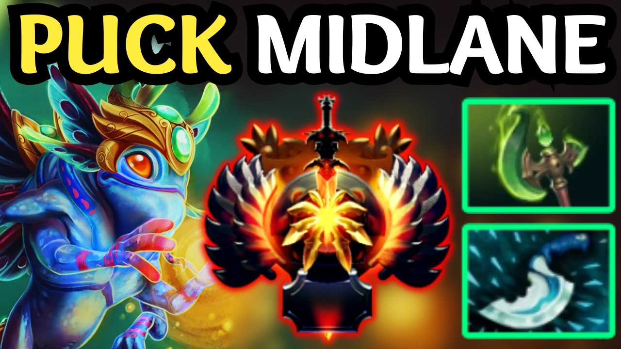 🔥 IMMORTAL PUCK Mid — Dream Coil Teamfight Domination 🔥 Dota 2 Gameplay