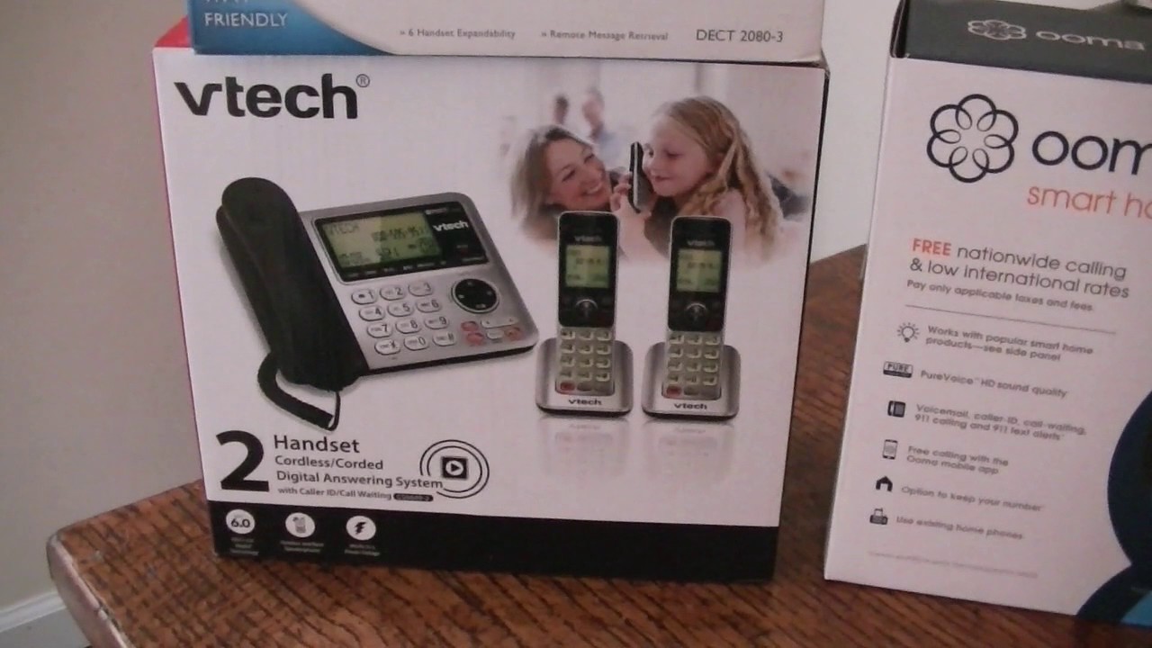 OOMA Telo and Vtech phone service