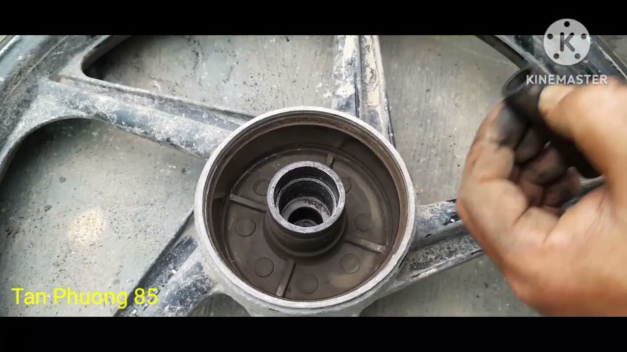 Cách canh lông đền bánh sau , quay bánh cực kỳ nhẹ.