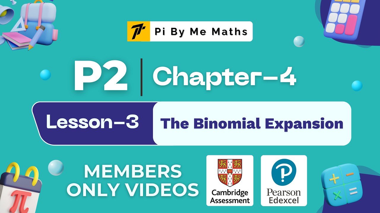 P2/Chapter4: Binomial expansion | Ex.4C | IAL Pearson Edexcel Pure Mathematics 2 | WMA12/01