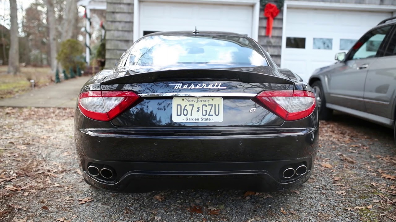 2009 Maserati GranTursimo S Cold Start, Warm up, Revs