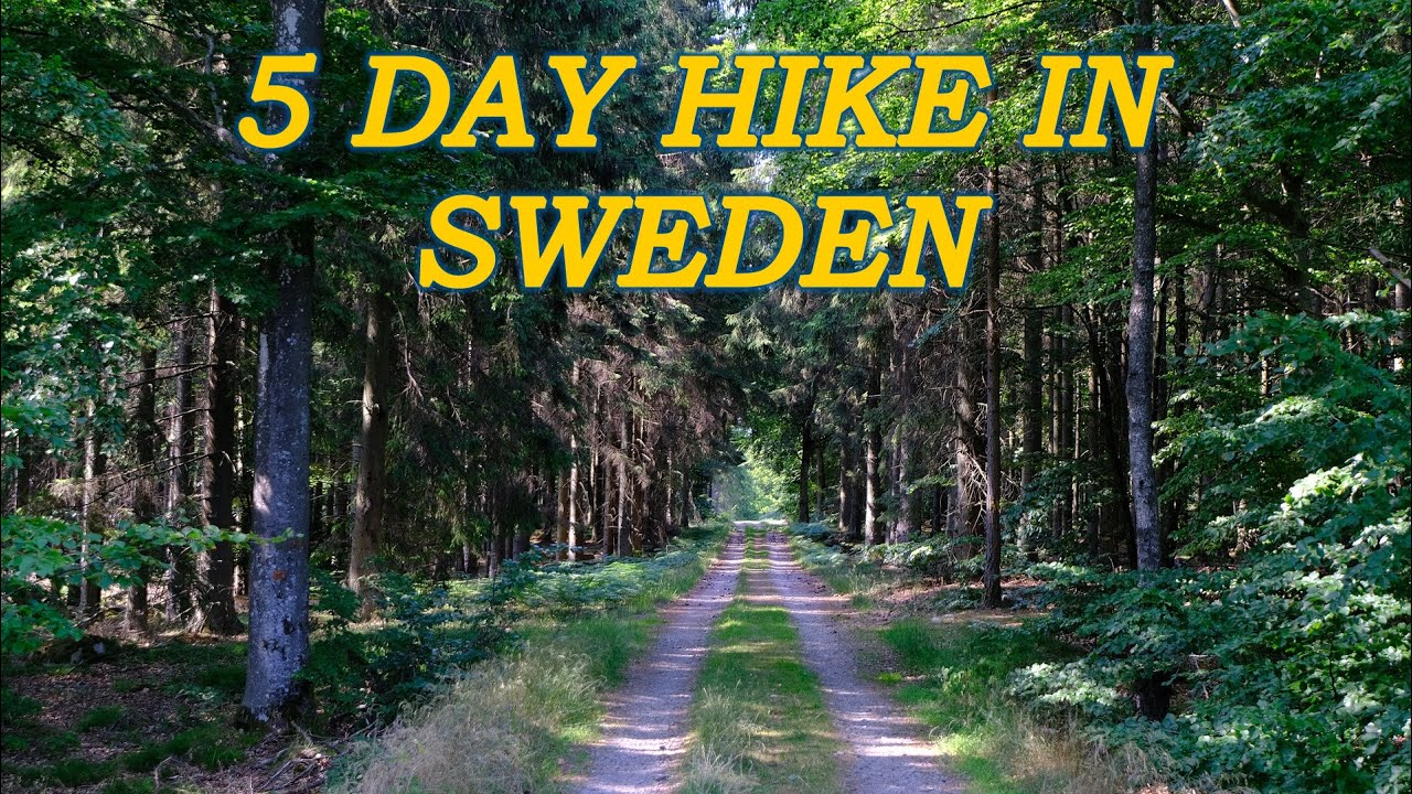 Hiking Sweden EP 7: Five Day Hike in Southern Sweden, Skåneleden SL1