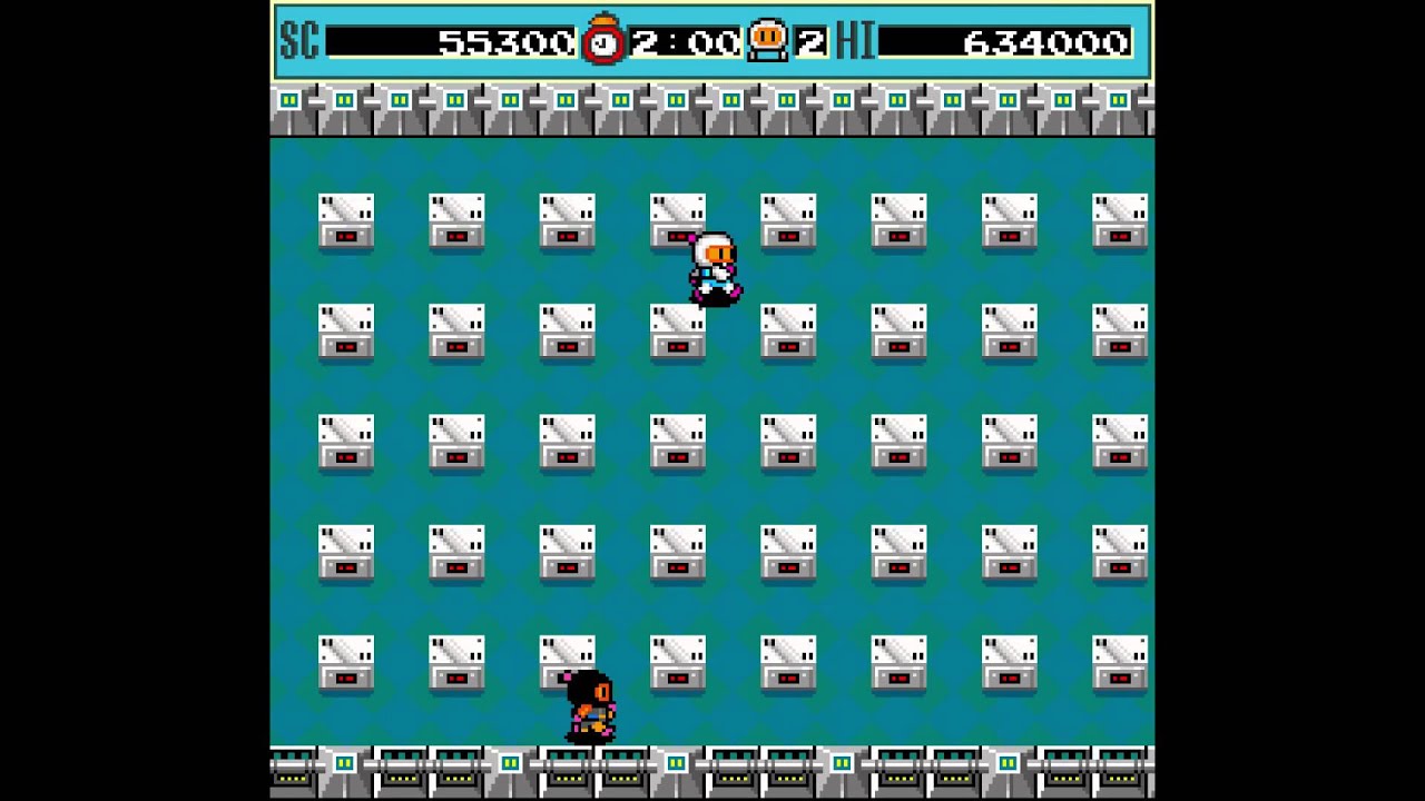 Dyna Blaster - Stage 8-8 (1992) [MS-DOS]