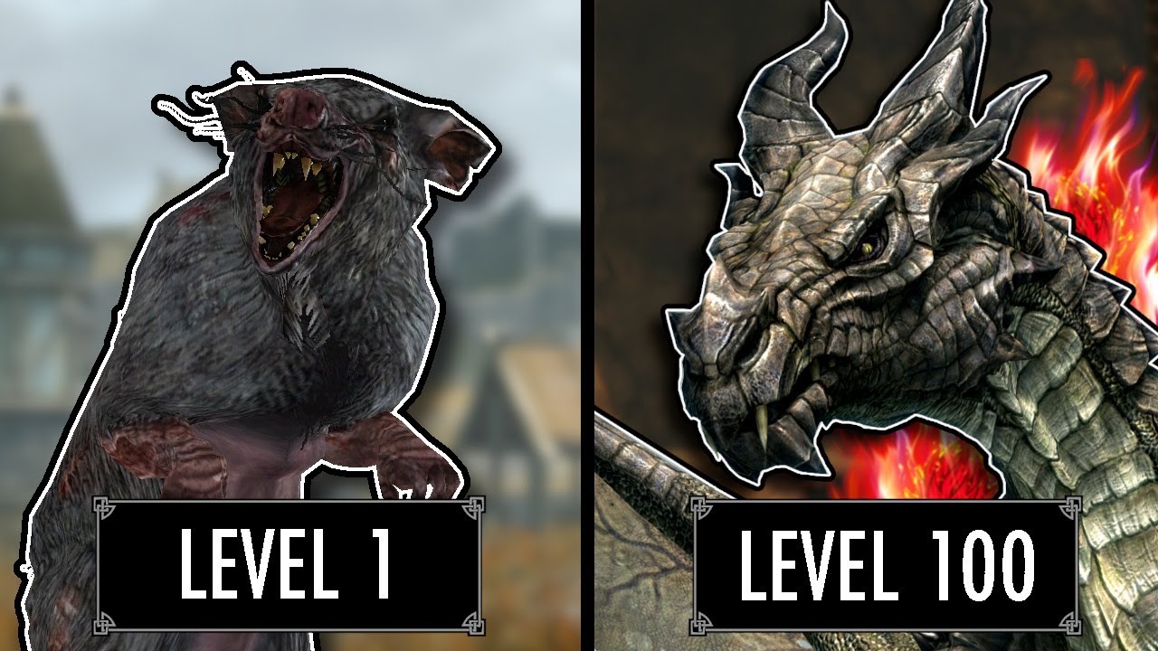 Skyrim But I Level Up As A CREATURE