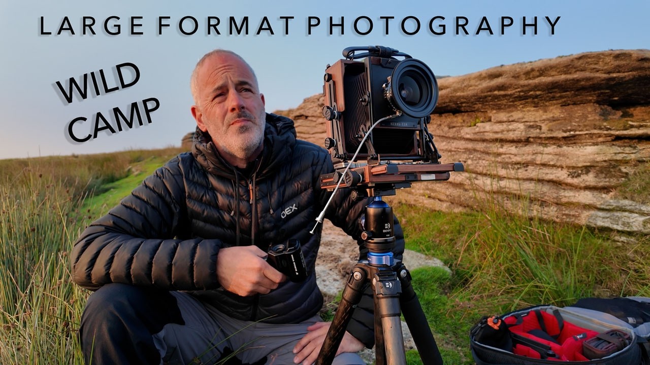 Wild Camping on Dartmoor with my Large Format Camera