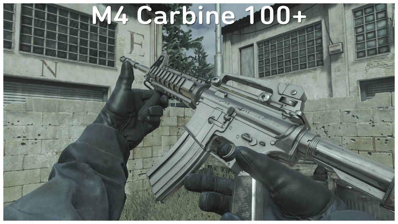 M4 Carbine 100+ On MWR! - (Modern Warfare Remastered)