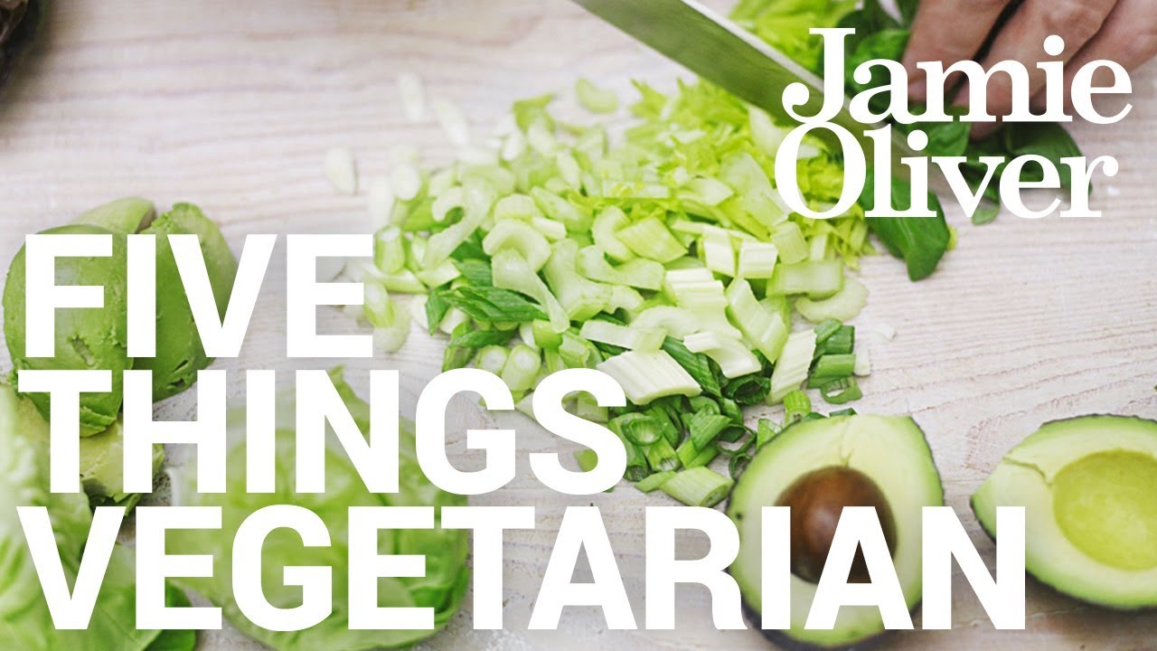 5 Things... Vegetarian | Food Tube Classic Recipes