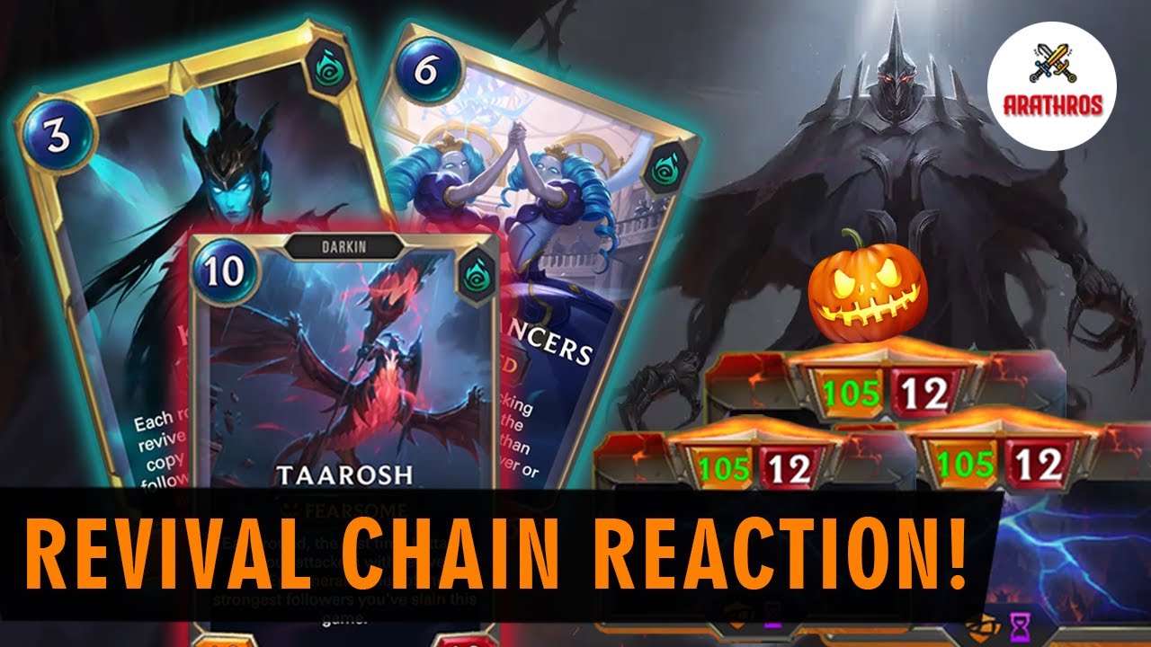👻🔥🎃 Halloween Revival Party! | No Voice | Kalista Gwen Sion Legends of Runeterra