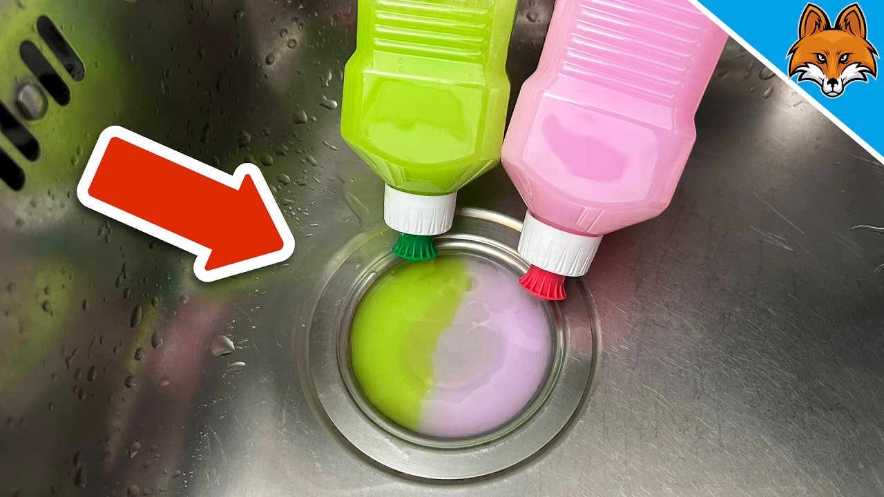 GEHEIMER Klempnertrick: Verstopften Abfluss in SEKUNDEN befreien💥(Extrem einfach)🤯