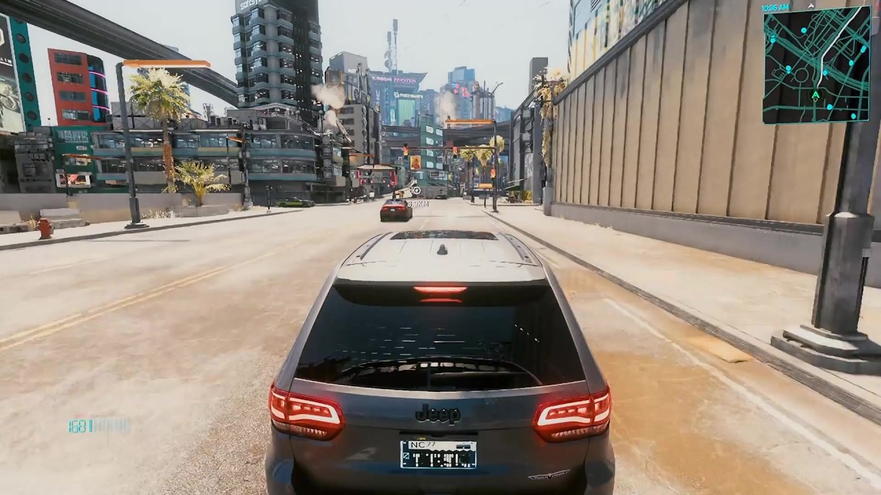 Driving a Trackhawk Through a Night City 🌃🔥
