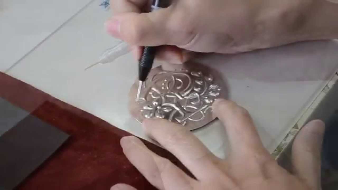 Introduction to Metal Embossing Tutorial - Shiny Mirror