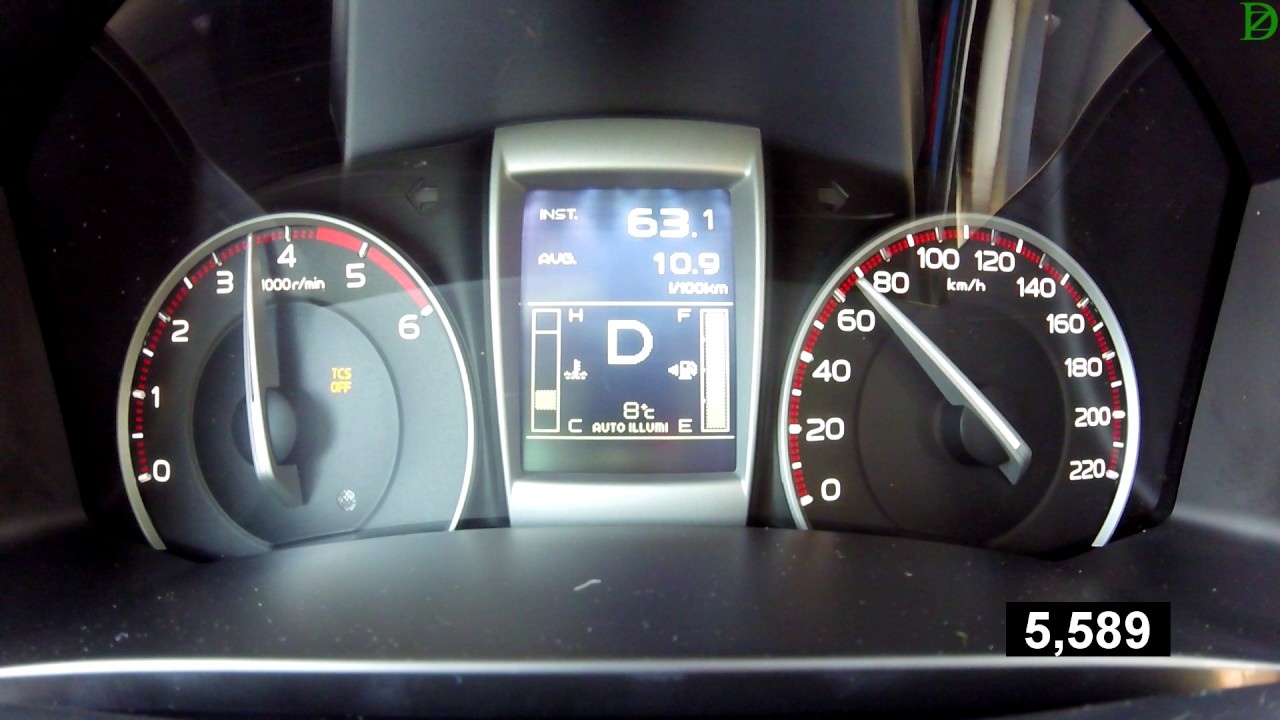 Isuzu D-Max - Acceleration 0-100 km/h (Racelogic)
