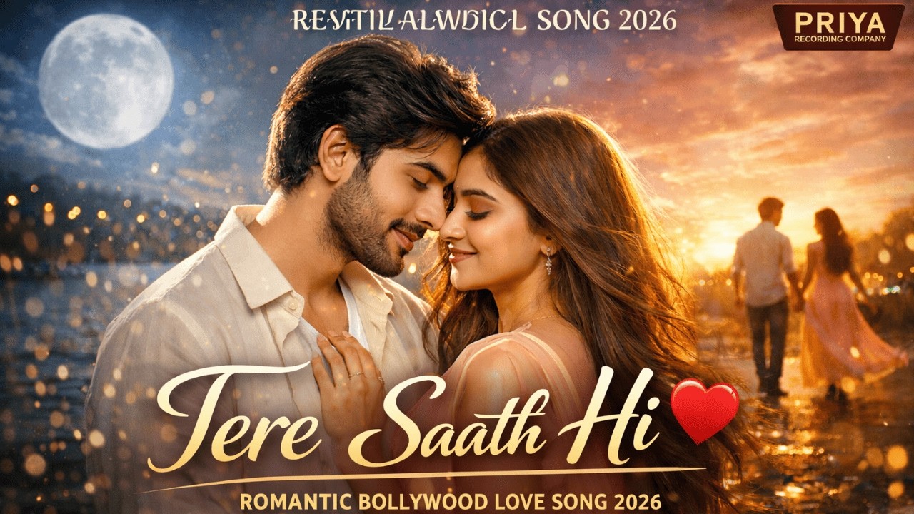 Tere Saath Hi ❤️ | Romantic Bollywood Love Song 2026 | Official Video | Priya Recording Company