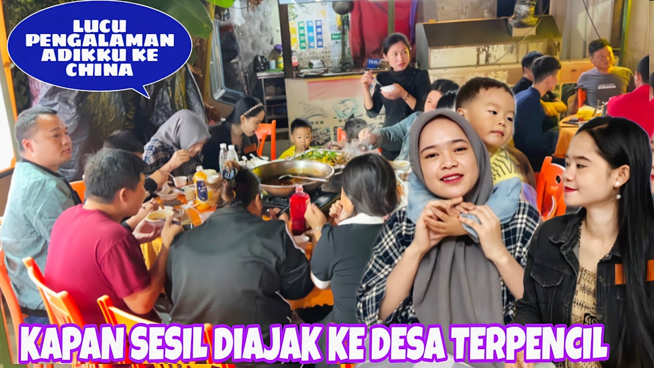 BAWA ADIKKU KETEMU KELUARGA  DI CHINA, BEGINILAH REAKSI KELUARGA DISINI LIHAT ADIKKU