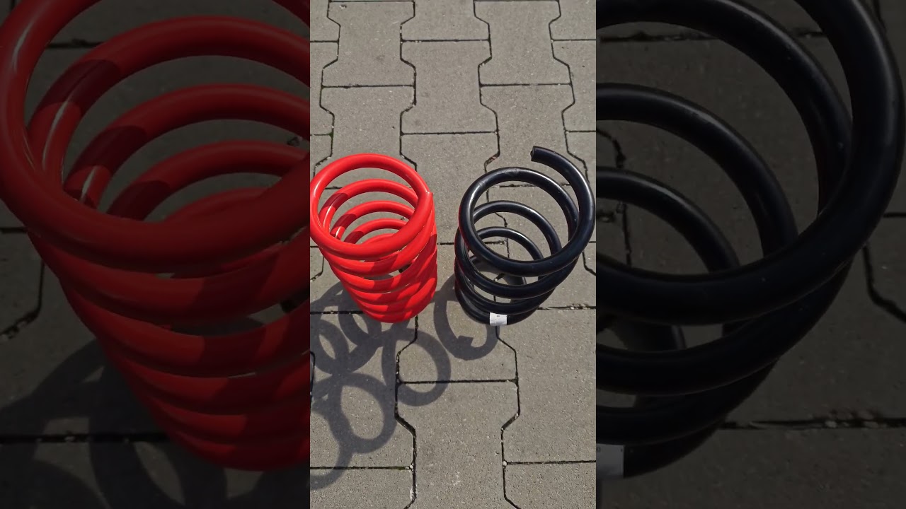 Eibach Sportline vs seryjne sprężyny