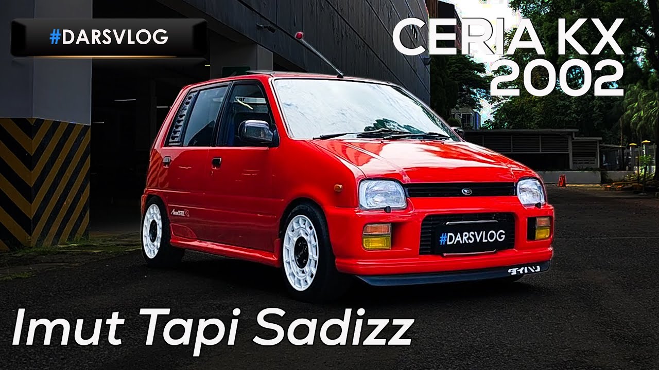 MODIFIKASI JDM STYLE - Daihatsu Ceria KX 2002 ‼️ #DARSVLOG