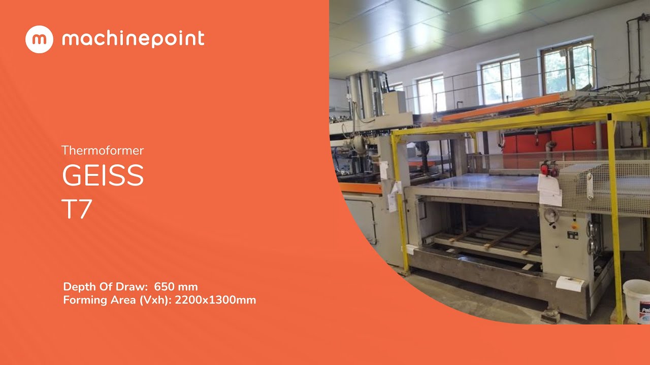 GEISS T7 Thermoformer | GEISS Machines