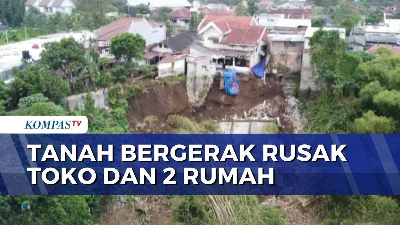 Tanah Bergerak di Jember, Picu Longsor Sedalam 15 Meter Rusak Rumah dan Toko | BERUT