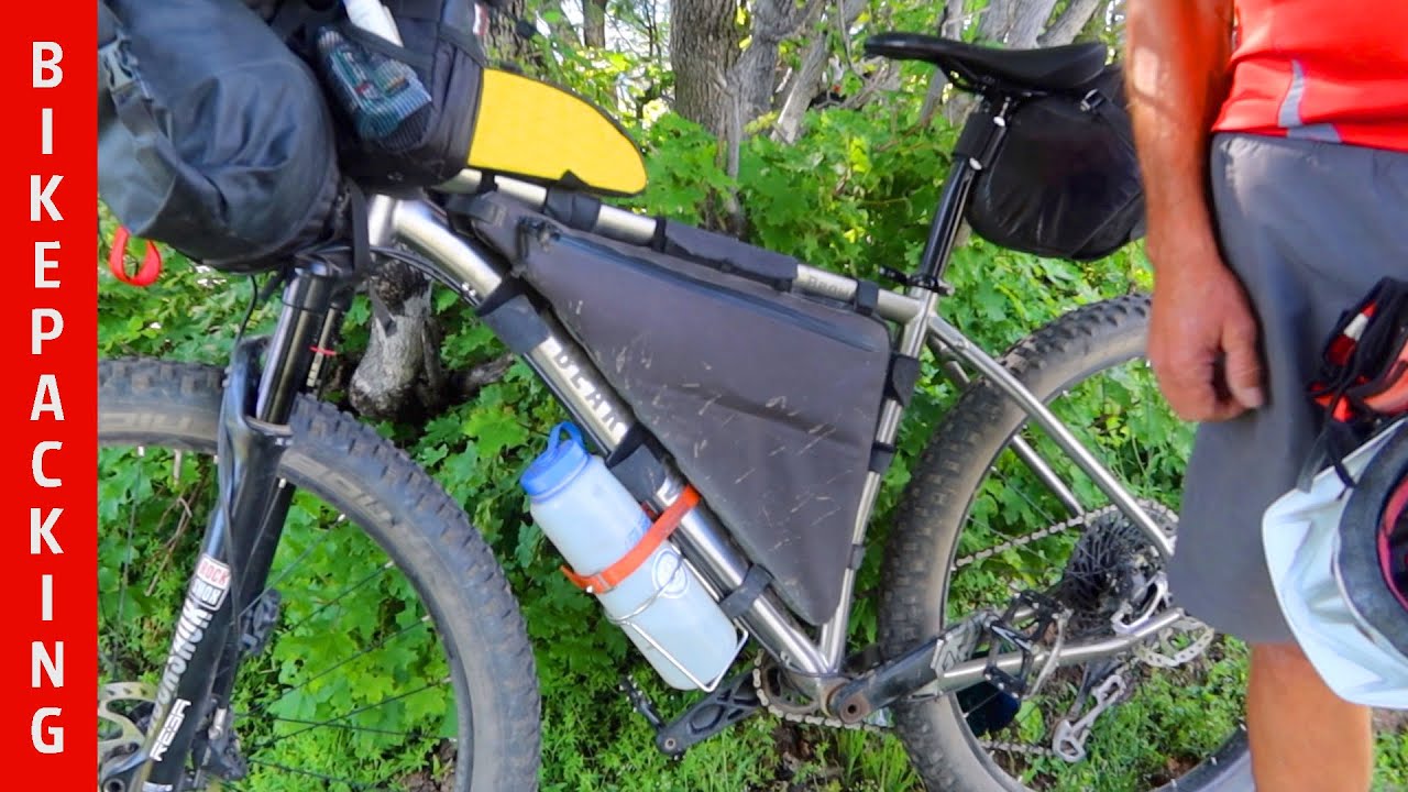 Jim's BEARCLAW Titanium Bikepacking Bicycle