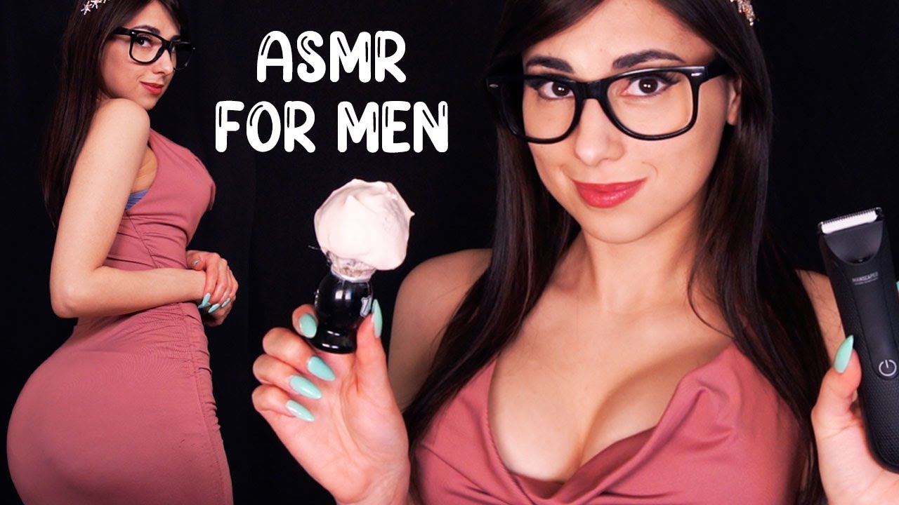 ASMR MEN ONLY 🏀 Shave, Haircut, and Massage before your Date 🧔 💈Barbershop RP