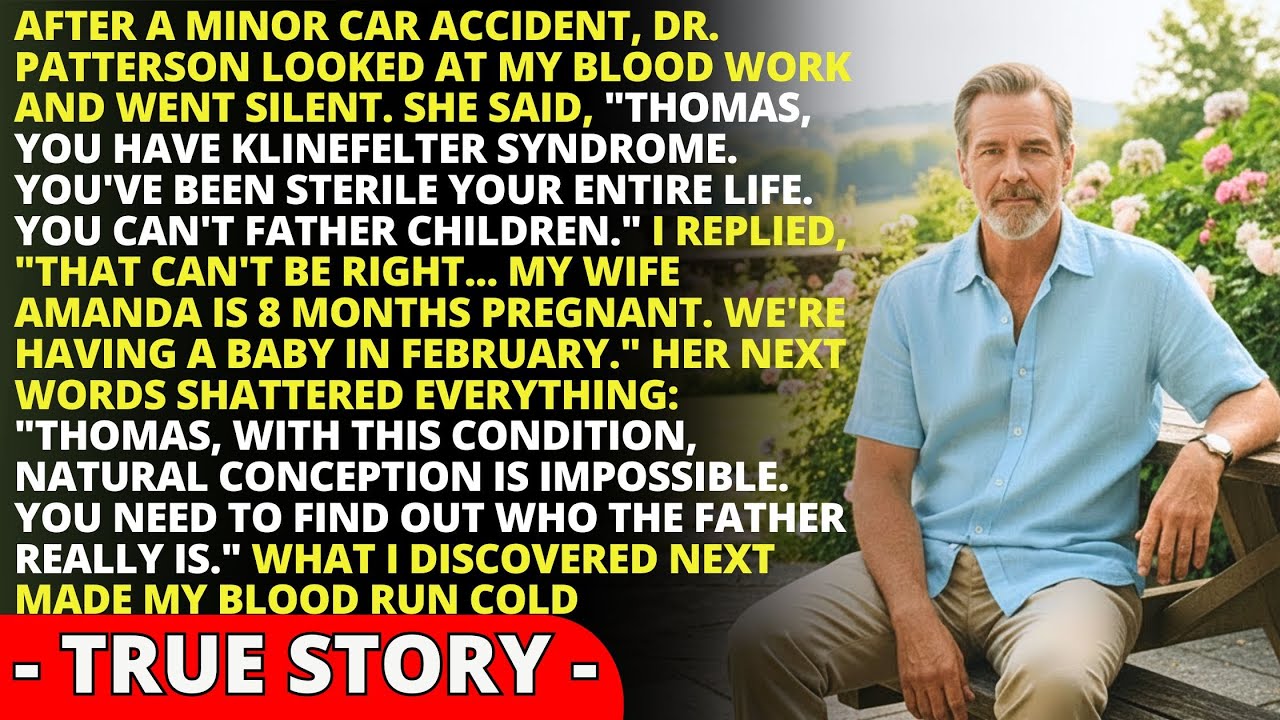 I Was In A Car Accident... The Blood Test Said I'm Sterile... But My Wife Is 8 Months Pregnant...
