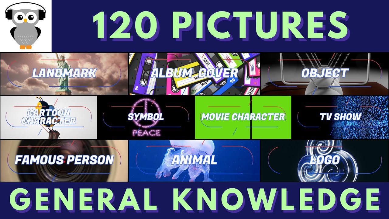 Mega Quiz General Knowledge Quiz Trivia | 120 Questions | 10 Rounds | Pub Quiz | Mega Quiz