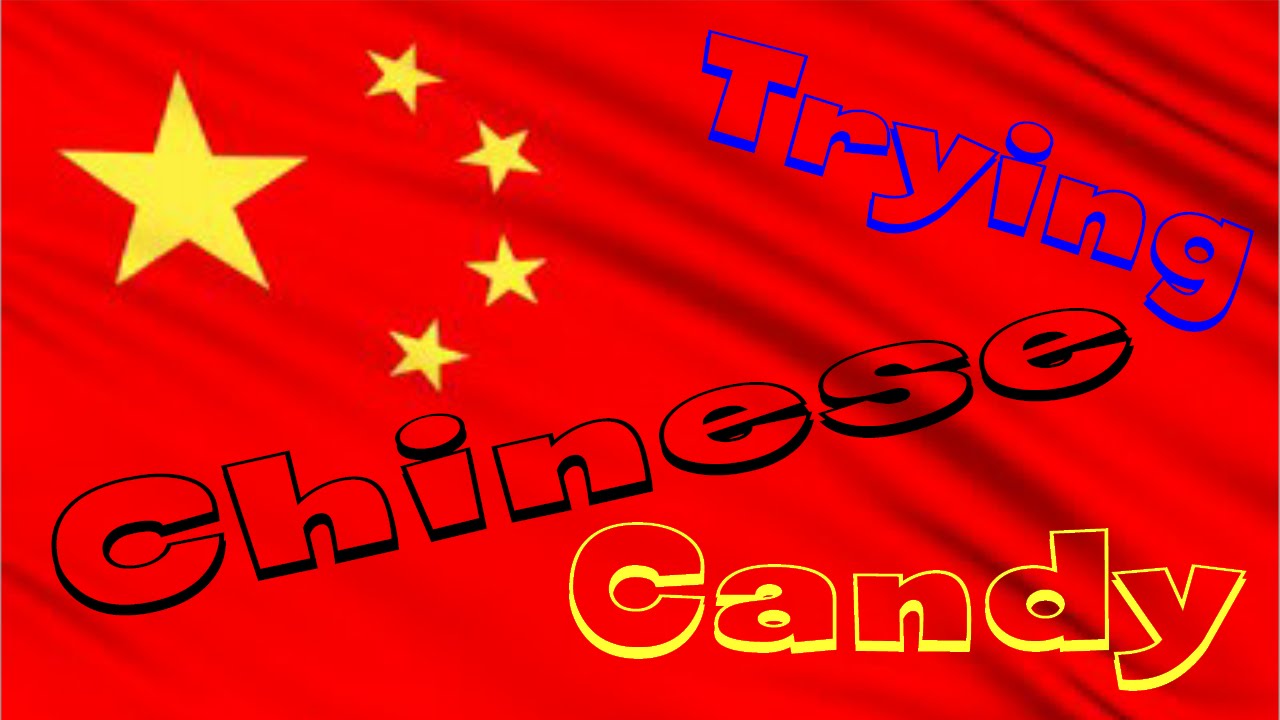 Trying Chinese candy!