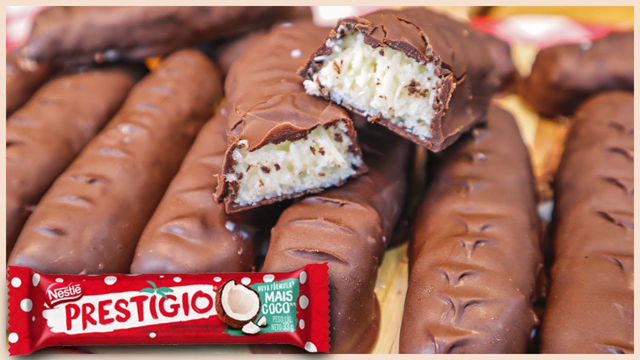 SÓ 3 INGREDIENTES I RECEITA FÁCIL I BOMBOM PRESTÍGIO I Receitas de Pai