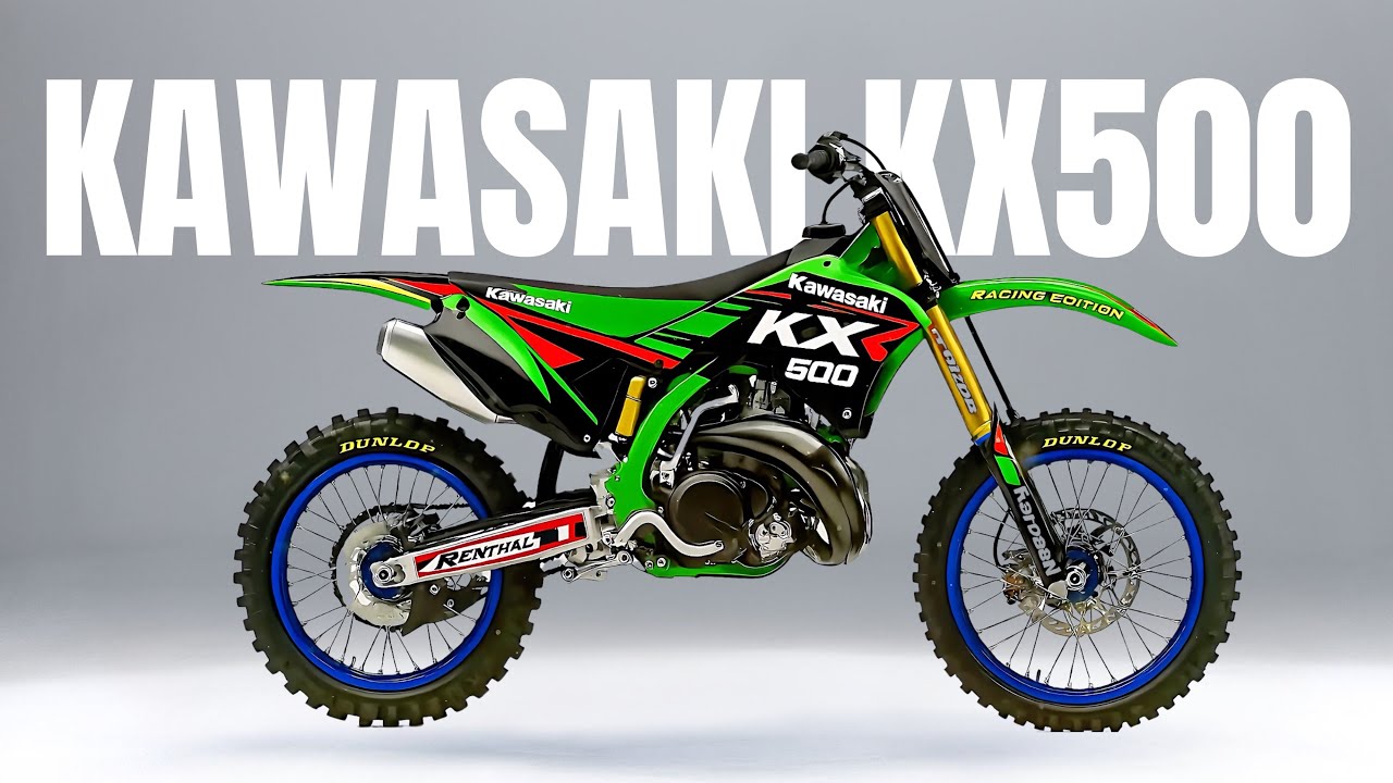 2025 NEW KAWASAKI KX500 2 STROKE REVEALED!!
