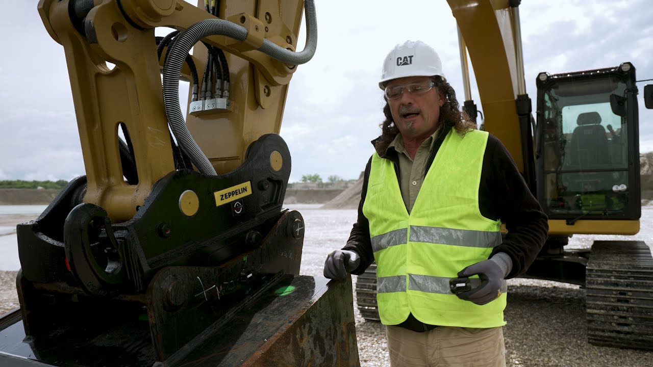 Automatische Werkzeugerkennung mit CATERPILLAR PL161 - Tech Talk mit Besi