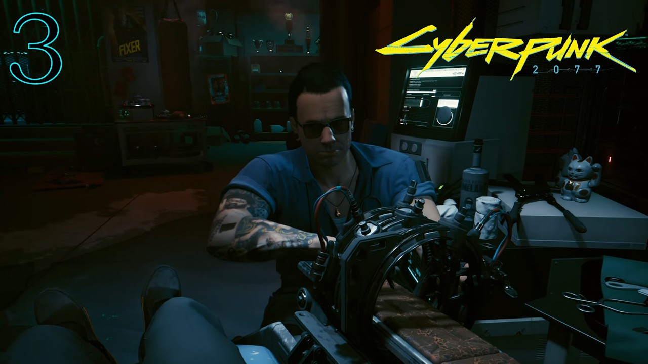 Cyberpunk 2077. Первое прохождение [№ 3]