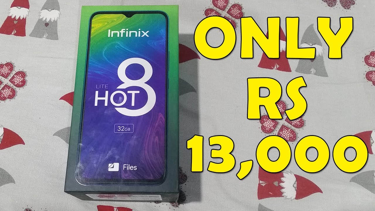 Infinix Hot 8 Lite Unboxing
