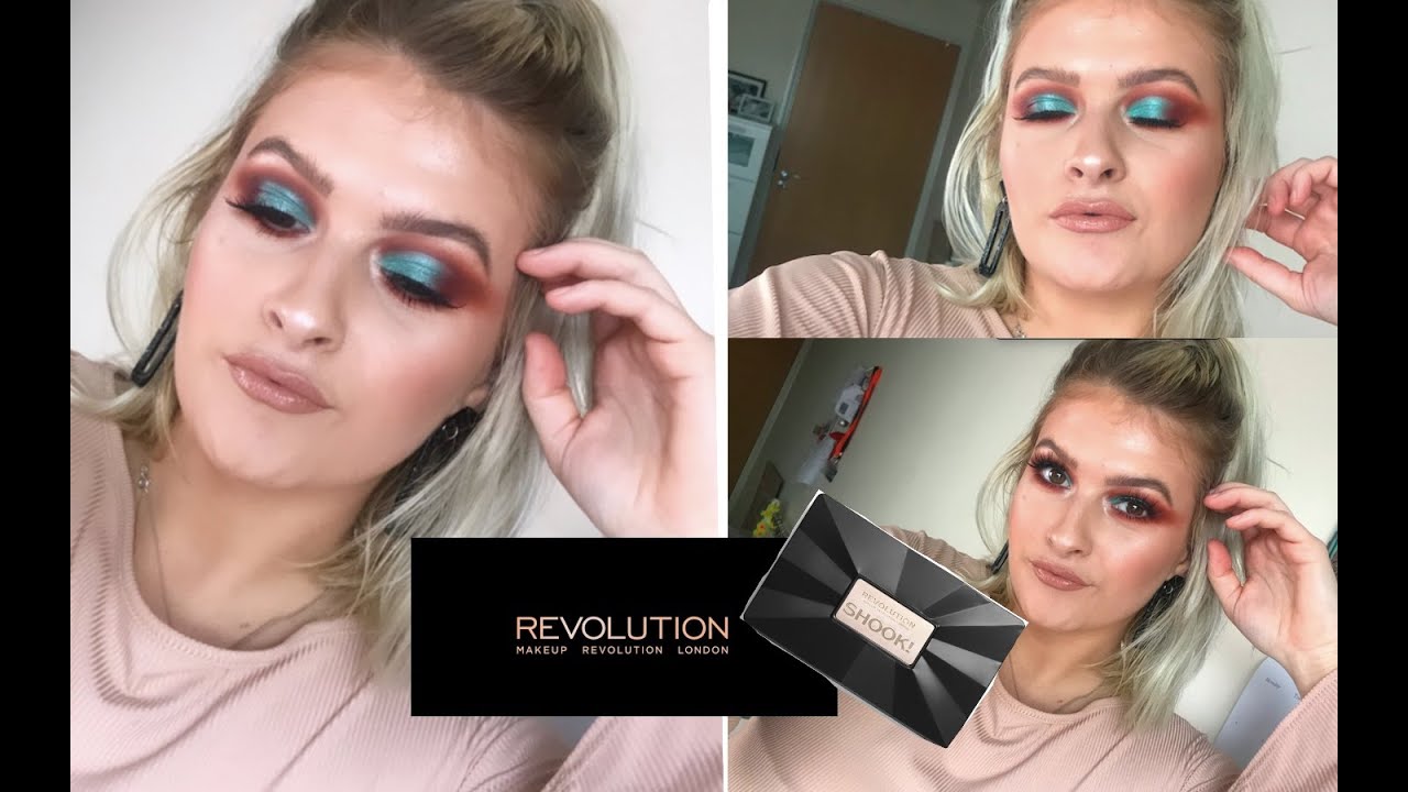REVOLUTION SHOOK PALETTE REVIEW | YAY OR NAY? MAKEUPBYMAEVE