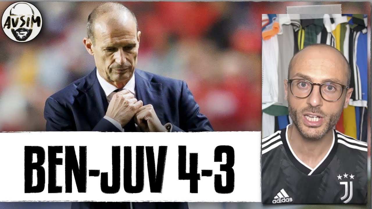 ELIMINATI CON DISONORE! BASTA ALLEGRI! ||| Avsim Post Benfica-Juventus 4-3