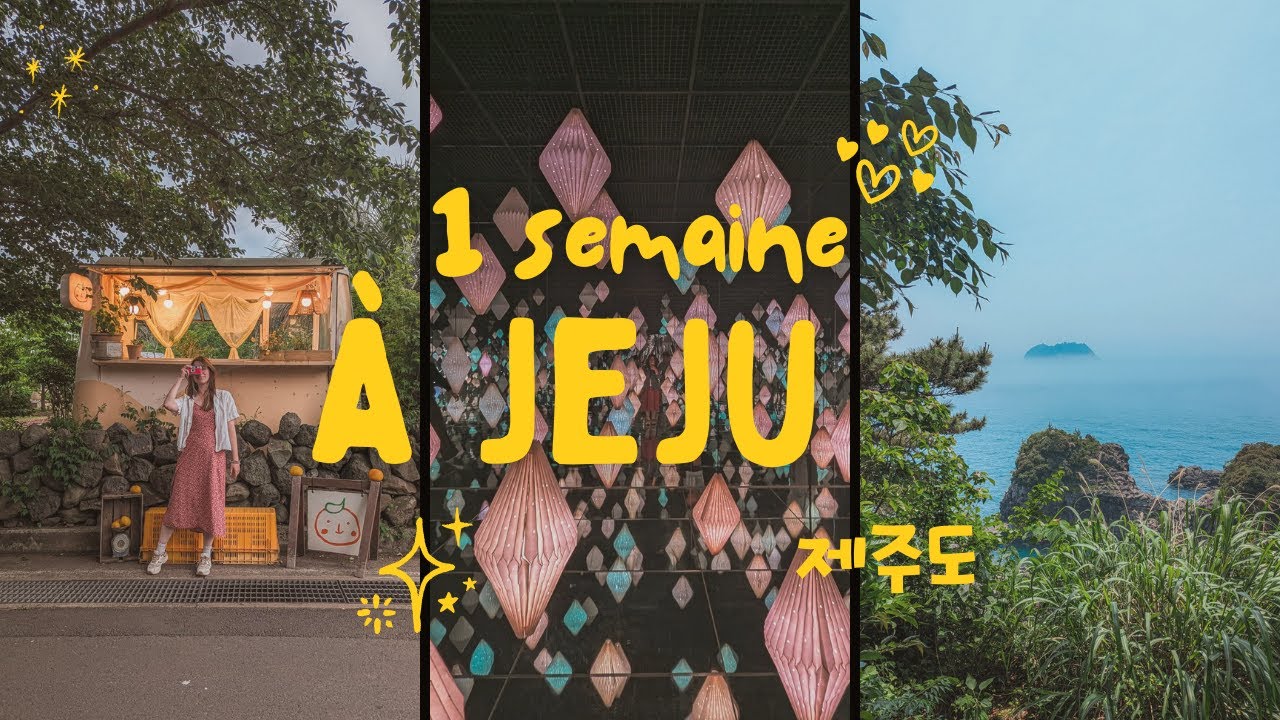 7 jours sur l'Ile de JEJU, Corée du Sud