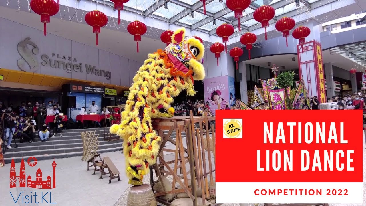 National Lion Dance Competition 2022 @ Sungei Wang Plaza (16/01/2022)