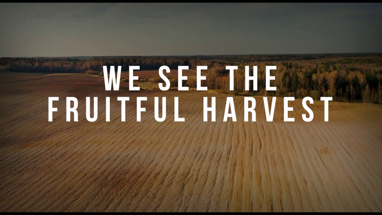 We see the fruitful harvest