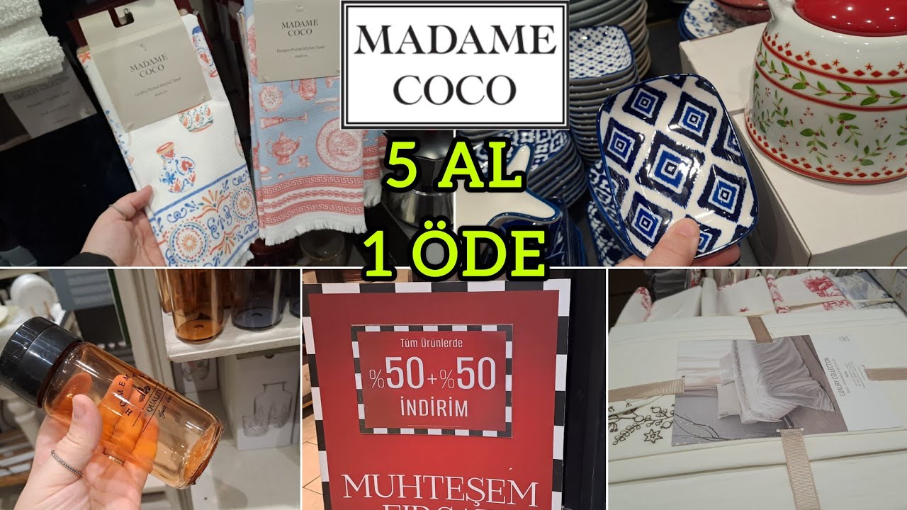madame coco da 5 al 1 öde ‼️ çeyiz alışverişi | çeyiz mağazası turu 🌹 çeyizlik ürünler