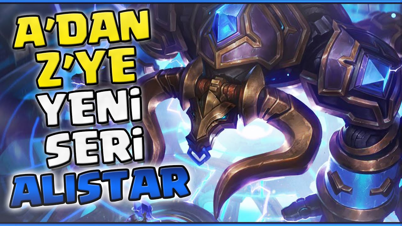 A'DAN Z'YE YENİ SERİ #ALİSTAR !! HEXTECH SKİNİYLE OYNADIK !!! Apophis