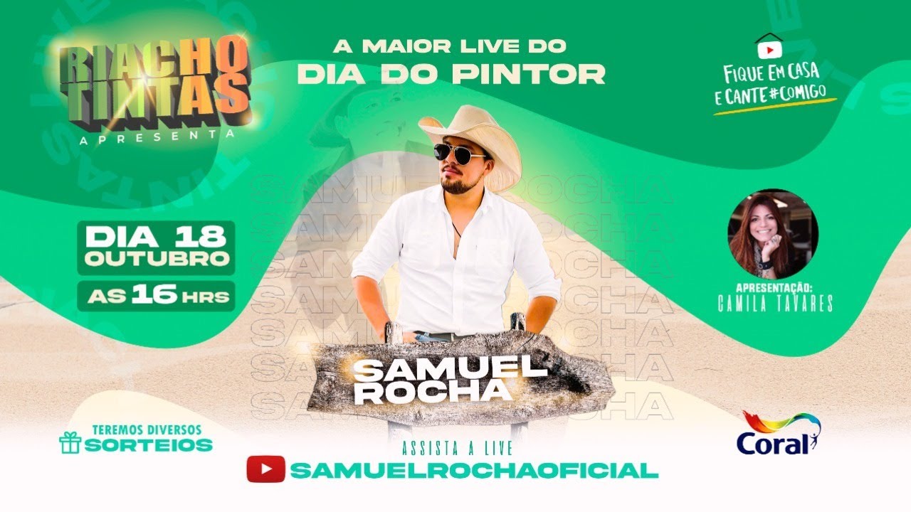 A MAIOR LIVE DO DIA DO PINTOR