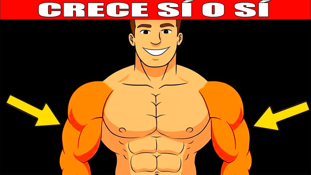 Solo 2 EJERCICIOS para REVENTAR el CRECIMIENTO de tus BRAZOS