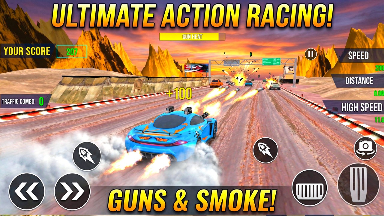 DEATH RACE! 💀 Destroying Traffic with MISSILES! 🚀 | Xtreme Hyper
